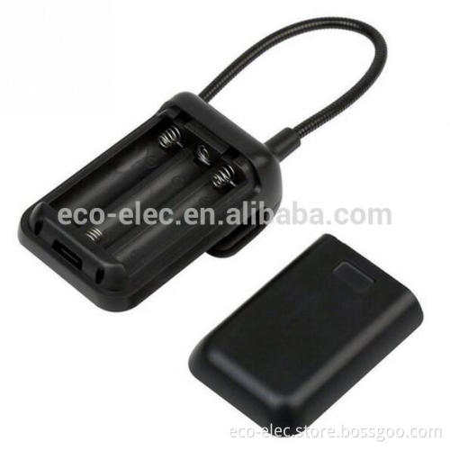 Book Light 3 LED E-reader Clip with Flexible Read Light lamp for Ebook Kindle for Pocketbook Reading Lamp USB Light